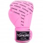 Top King "Full Impact Single Tone" Боксерские Перчатки Тайский Бокс Pink